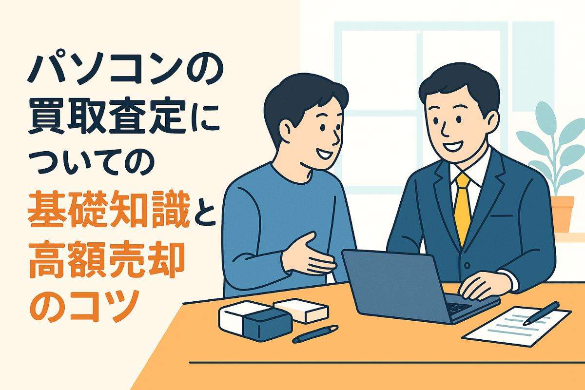 パソコンの買取査定についての基礎知識と高額売却のコツ
