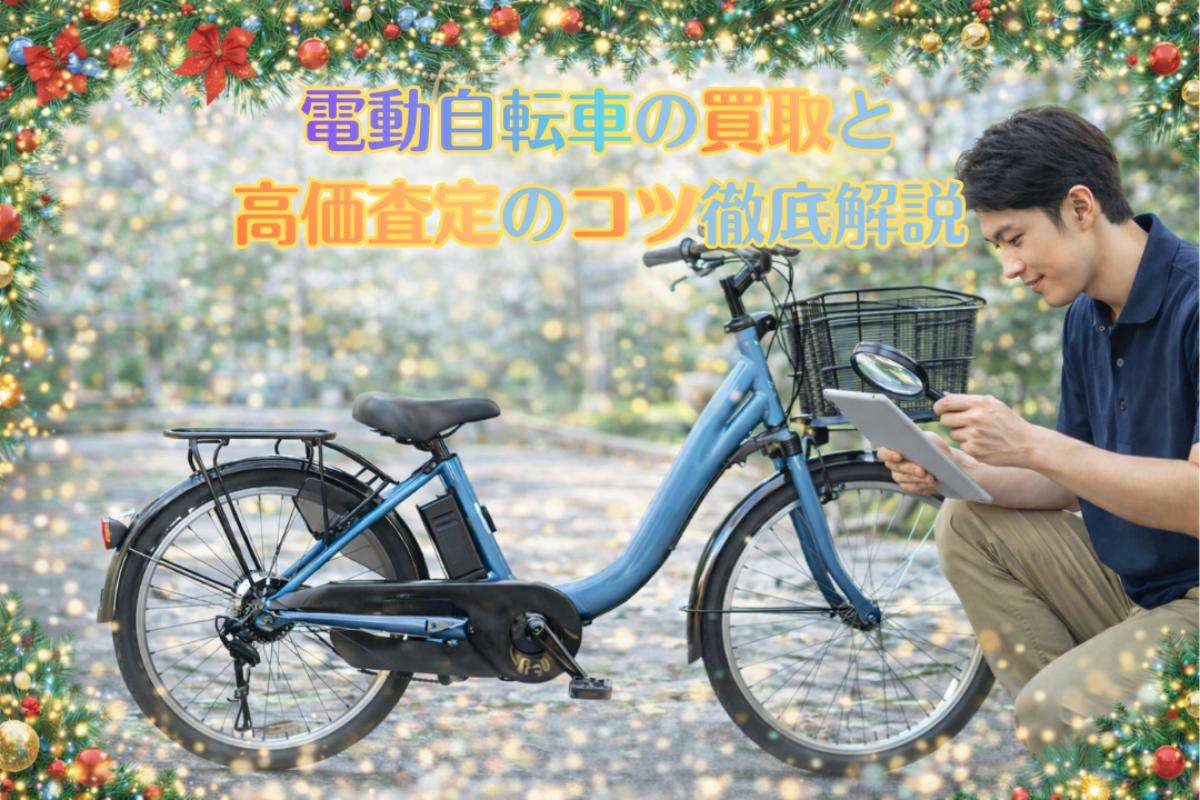 電動自転車の買取と高価査定のコツ徹底解説